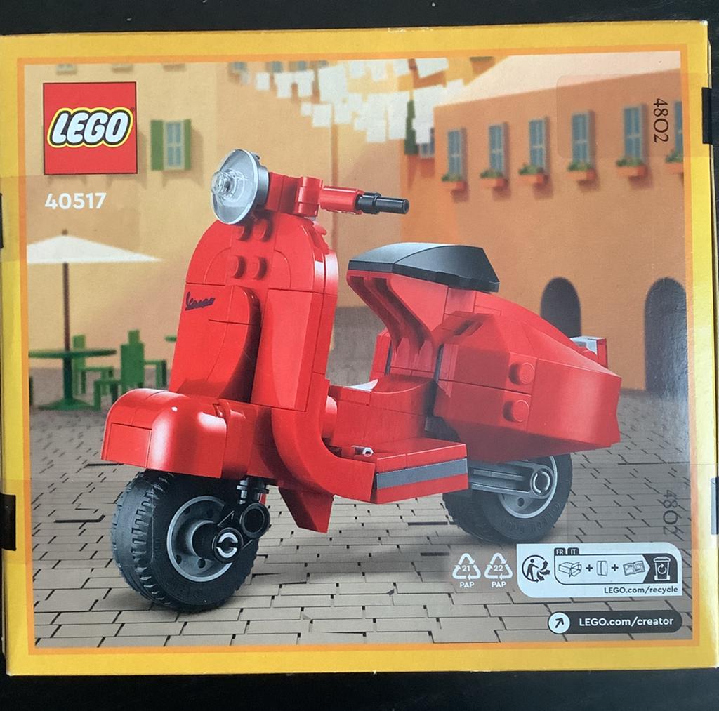 Lego  40517 Vespa Creator nieuw in doos, Verzenden, Nieuw, Compleet, Lego