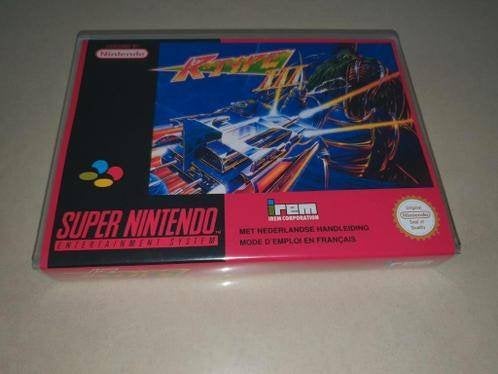 R-Type 3 III SNES Game Case, 1 speler, Verzenden, Zo goed als nieuw, Vanaf 3 jaar