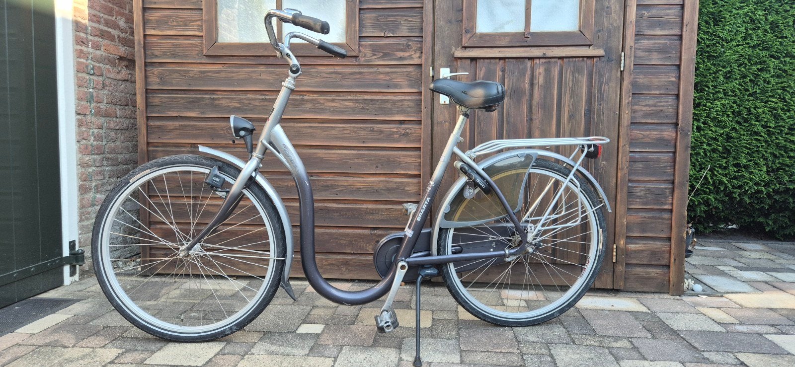 Sparta fiets met lage instap wielmaat 26, Ophalen, Gebruikt, Staal, 24 inch of meer