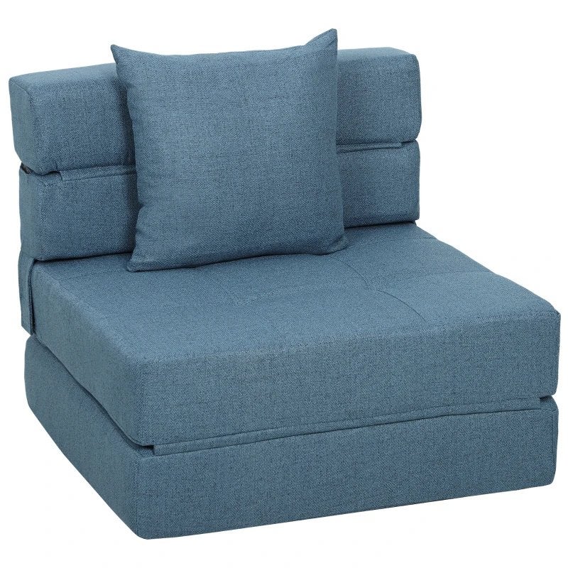 HOMCOM Slaapstoel, relaxfauteuil, logeerbed, afneembare hoes, Ophalen, Nieuw, Eenpersoons
