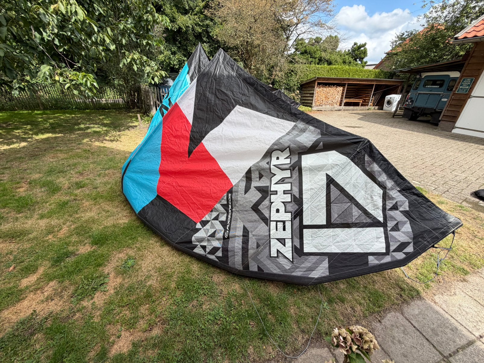 Ozone Zephyr 17 m, Watersport en Boten, Ophalen, Gebruikt, 16 m² of meer, Geen board