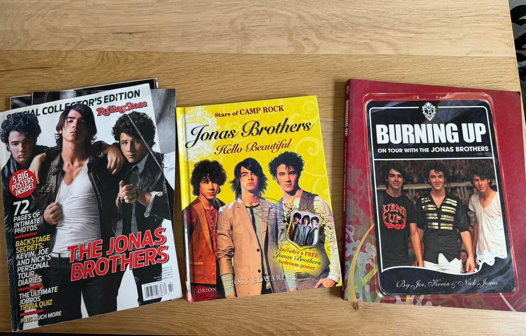 Jonas brothers boeken, Ophalen of Verzenden, Gelezen