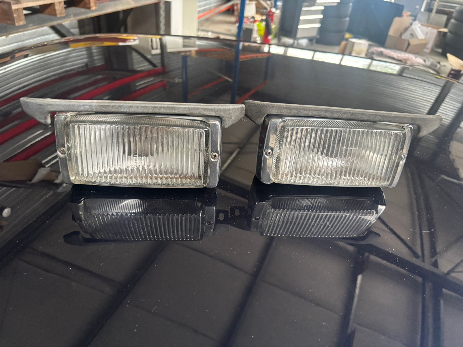 Set mistlampen Mercedes 107/116, Ophalen of Verzenden, Gebruikt, Overige automerken