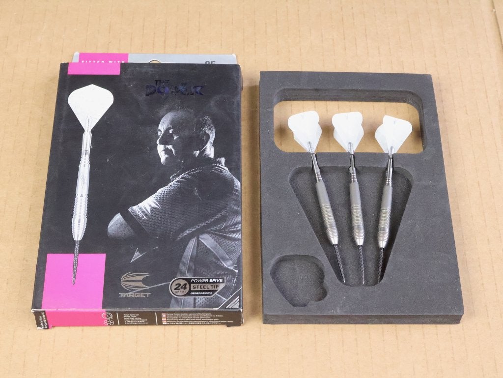 Target Phil Taylor Generation 6 darts 24 gram Swiss points, Ophalen of Verzenden, Gebruikt, Pijlen