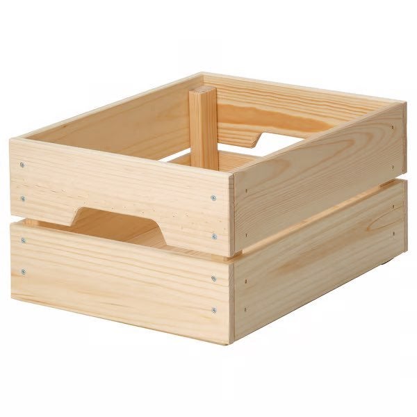 10 x Ikea Kistjes KNAGGLIG , grenen, 23x31x15 cm, Minder dan 50 cm, Minder dan 50 cm, Ophalen of Verzenden, Zo goed als nieuw