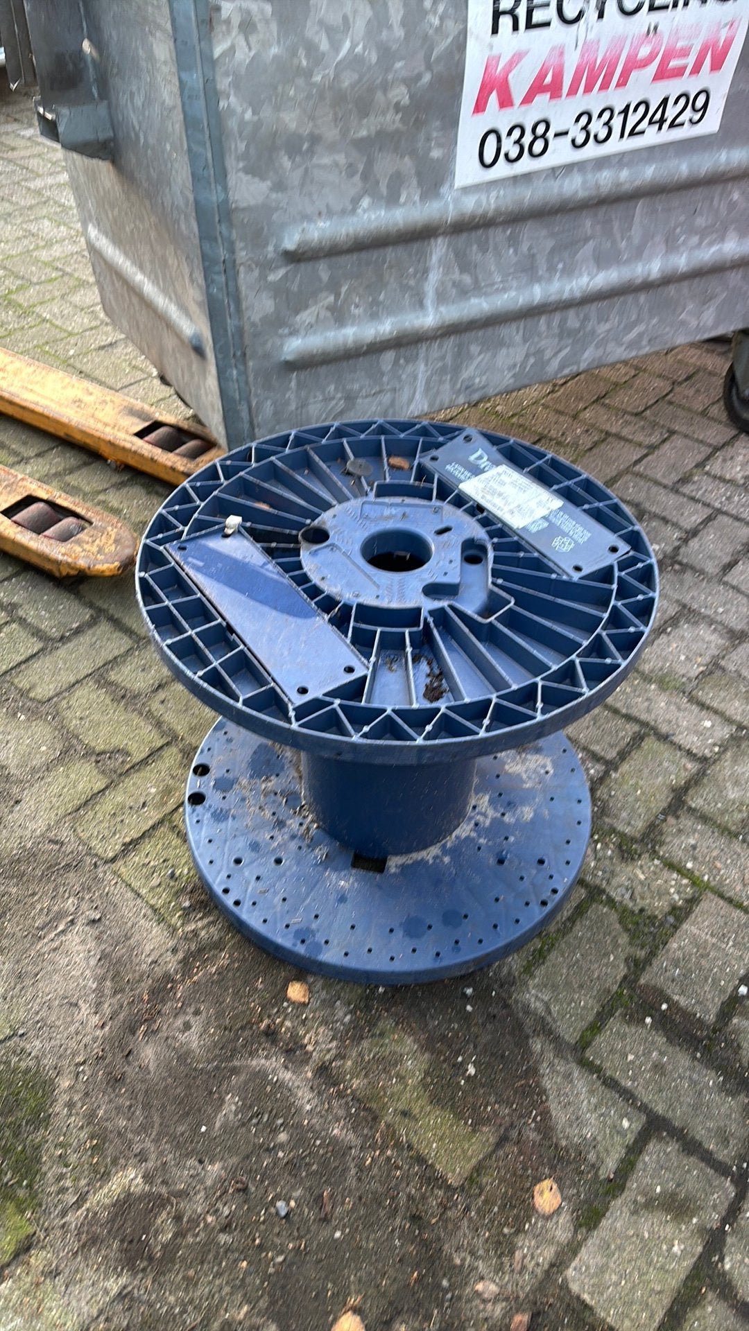 Kabel haspel draka, Ophalen, Zo goed als nieuw, Kabel of Snoer