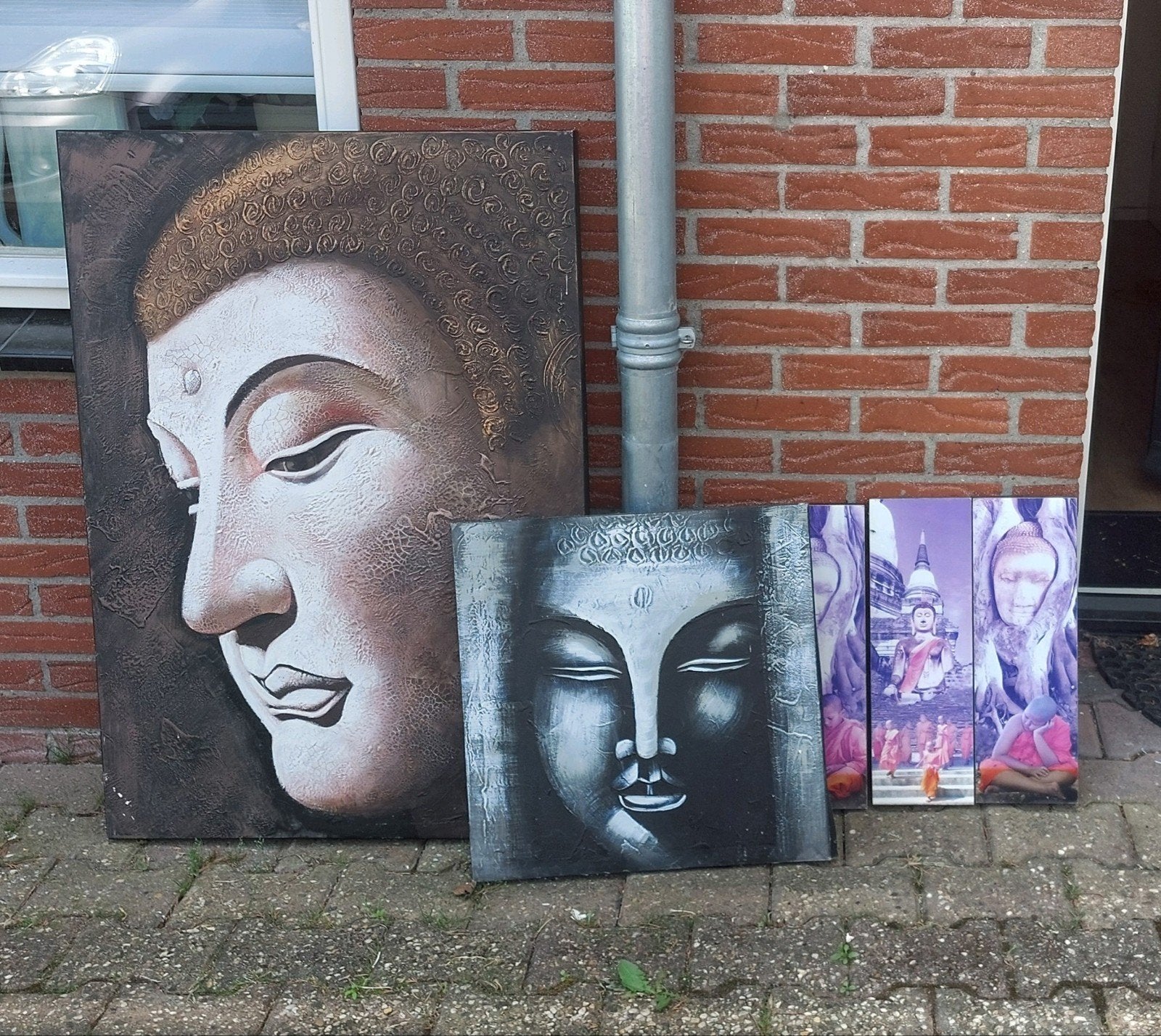 GRATIS mooie boeddha's (canvas), Ophalen