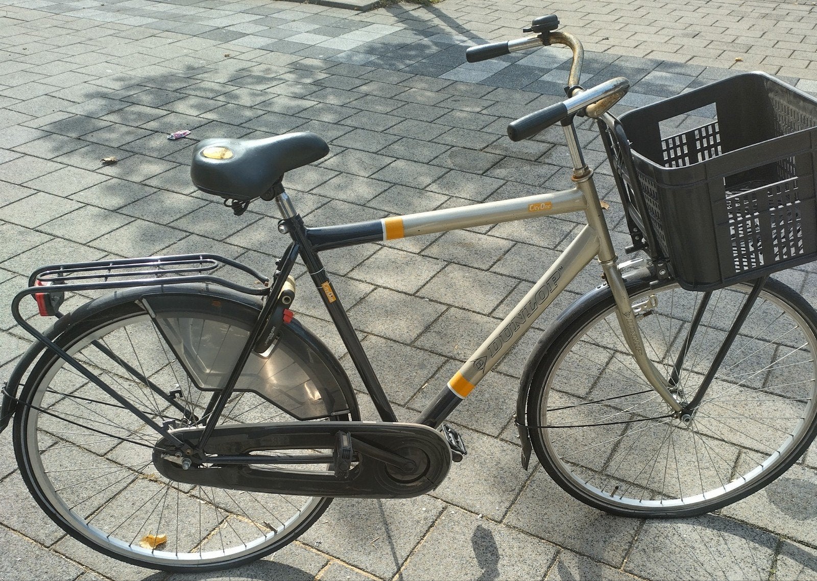 Mooie stevige herenfiets, Fietsen en Brommers, Ophalen, Gebruikt, Overige merken