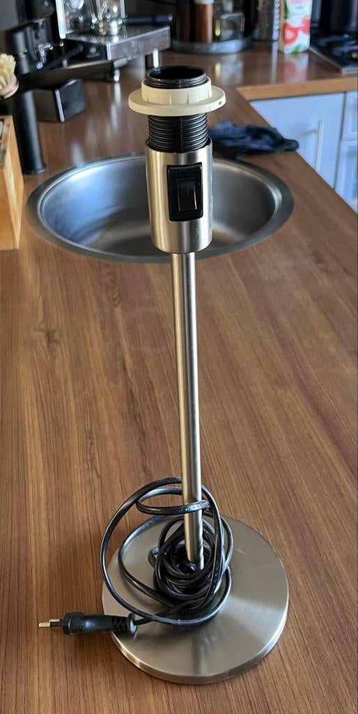 IKEA Tertial lamp - Zilverkleurig, Huis en Inrichting, Ophalen of Verzenden, Gebruikt, Metaal