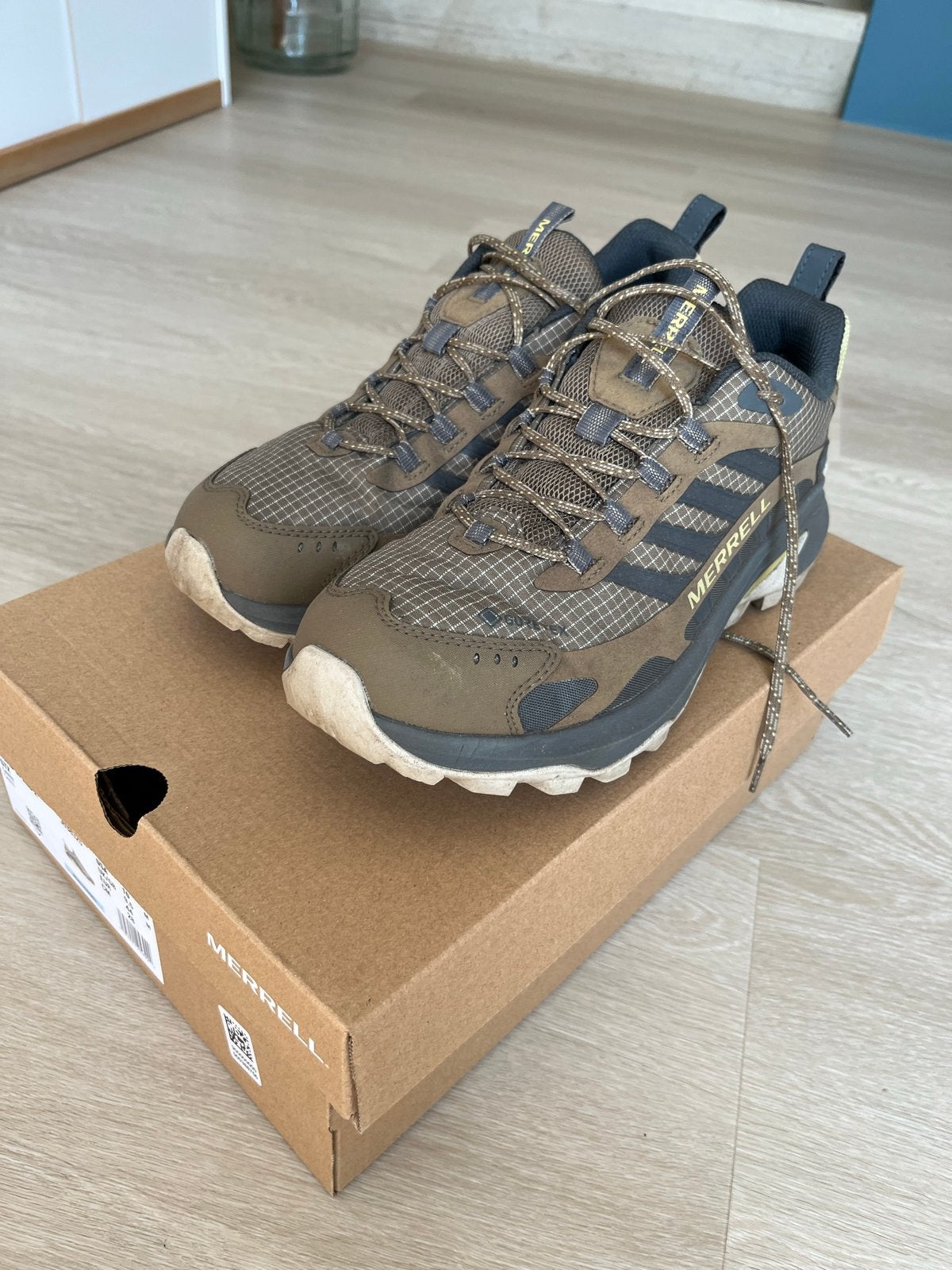 Merrell Moab Speed 2 GTX wandelschoenen - Maat 44, Ophalen of Verzenden, Gebruikt, Schoenen