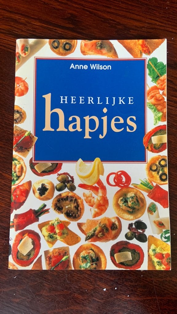 Heerlijke hapjes - Anne Wilson, Ophalen of Verzenden