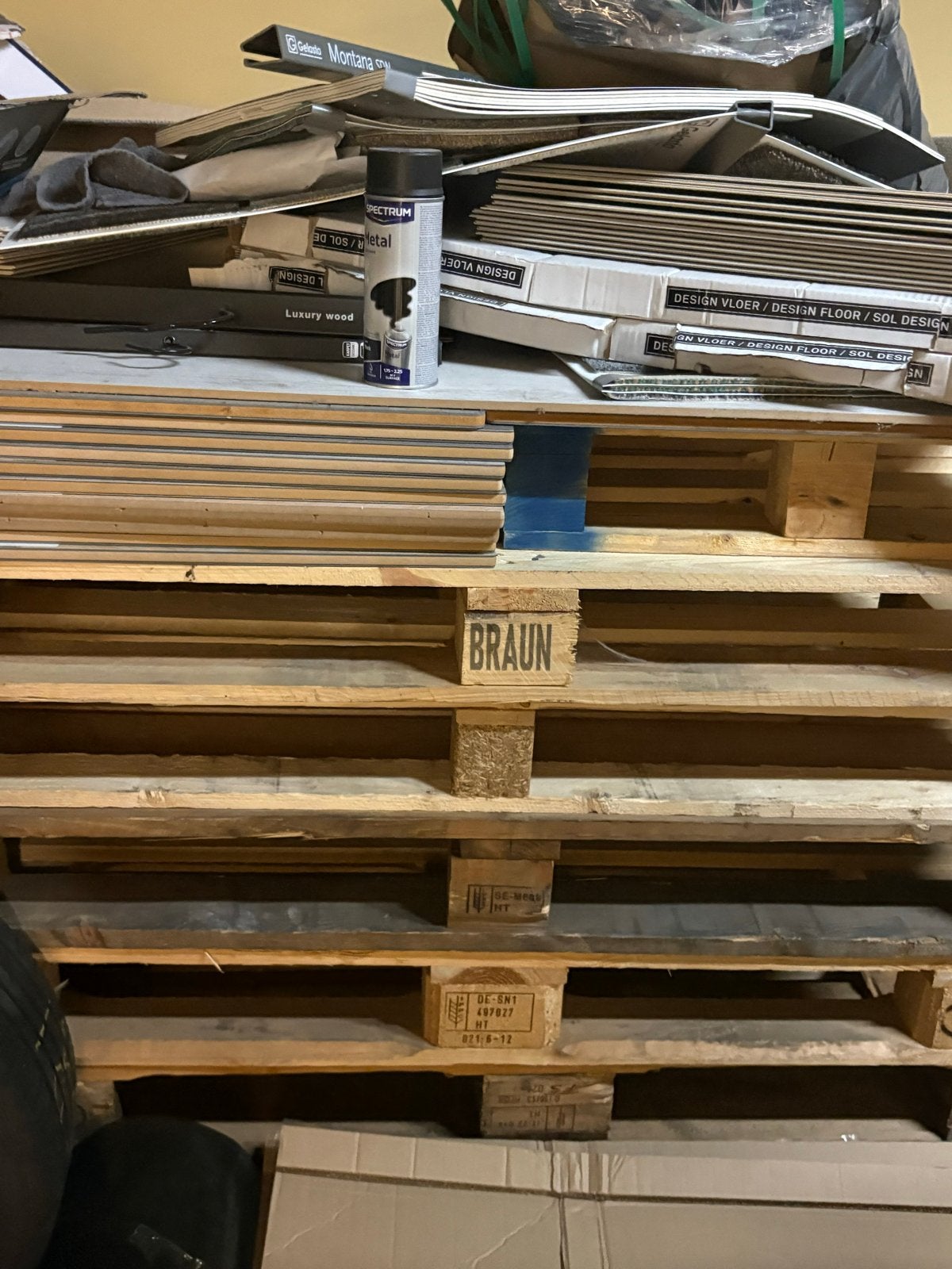 Stevige houten pallets - Ideaal voor transport en opslag, Doe-het-zelf en Verbouw, Gebruikt, 100 cm of meer, 60 cm of meer, Overige typen