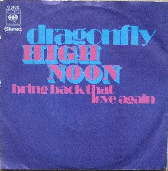 single vinyl   HIGH NOON – Dragonfly (1970 - NL), Cd's en Dvd's, Gebruikt, Verzenden, 7 inch, Rock en Metal