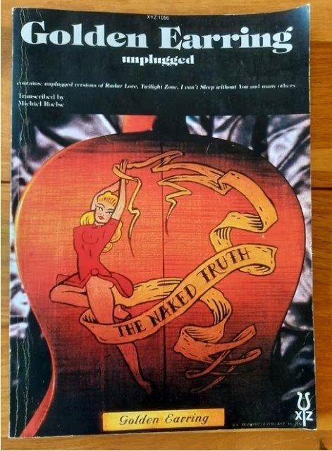 Gitaar--GOLDEN EARRING- Unplugged- The Naked Truth-- ook TAB, Ophalen of Verzenden, Blues, Artiest of Componist, Gitaar