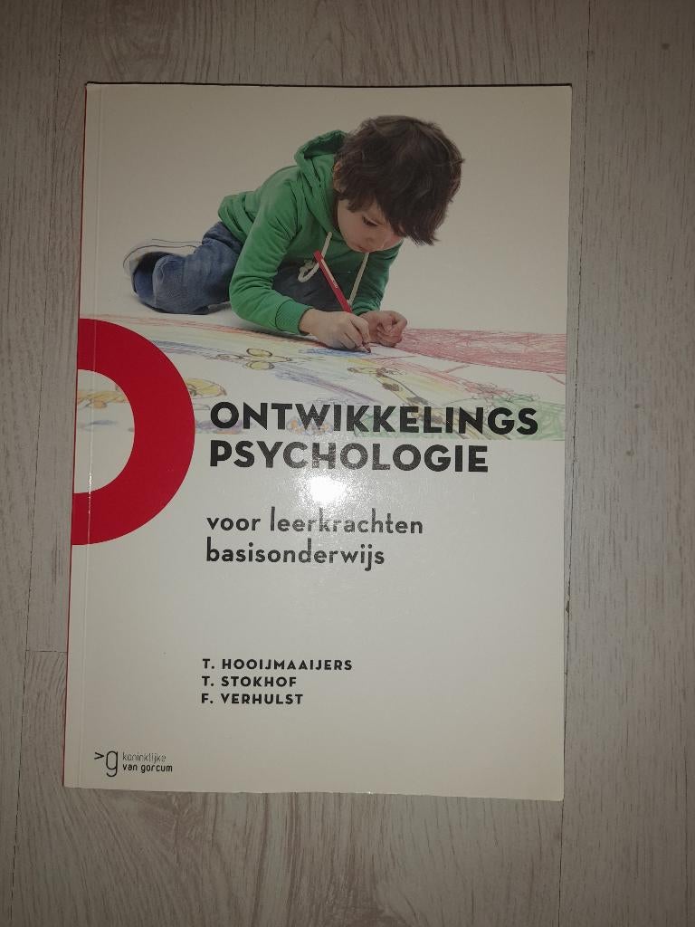 Ontwikkelingspsychologie studieboek, Boeken, Studieboeken en Cursussen, Diverse auteurs, Zo goed als nieuw, Gamma, HBO