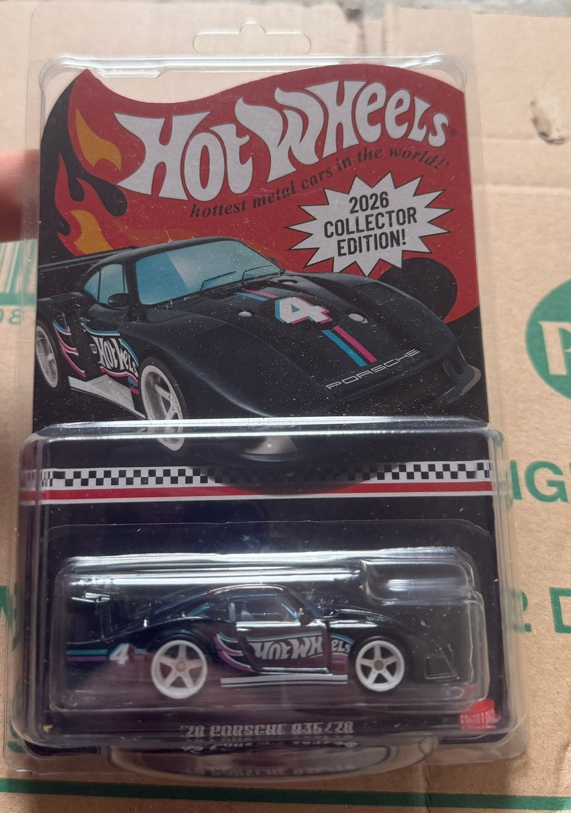 Hotwheels Porsche 935/78 collectors edition, Ophalen of Verzenden, Zo goed als nieuw, Auto