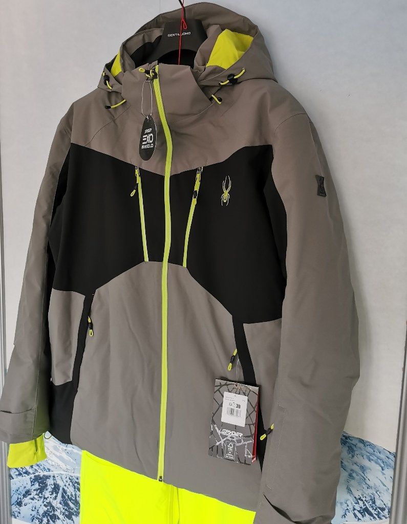Spyder Skipak, Rival, Propulsion Zwart/grijs/Geel New XL/54, Ophalen of Verzenden, Spyder, Pak, Maat 56/58 (XL)