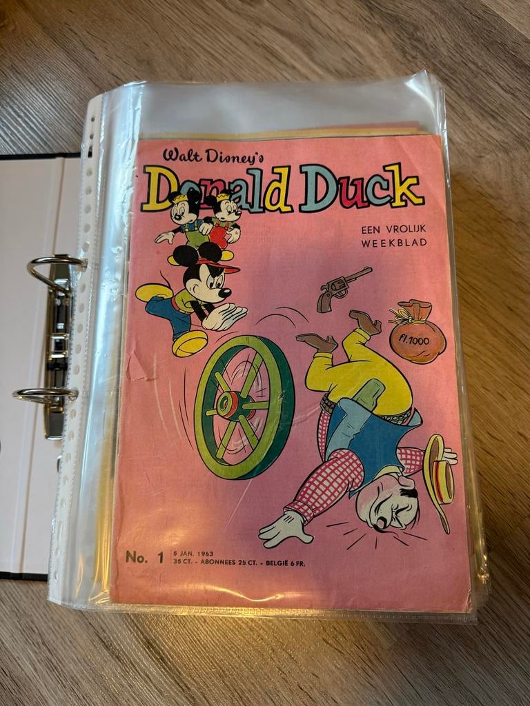 Donald Duck 1963 Compleet in mapjes - Goede staat, Boeken, Stripboeken, Complete serie of reeks, Ophalen of Verzenden, Gelezen
