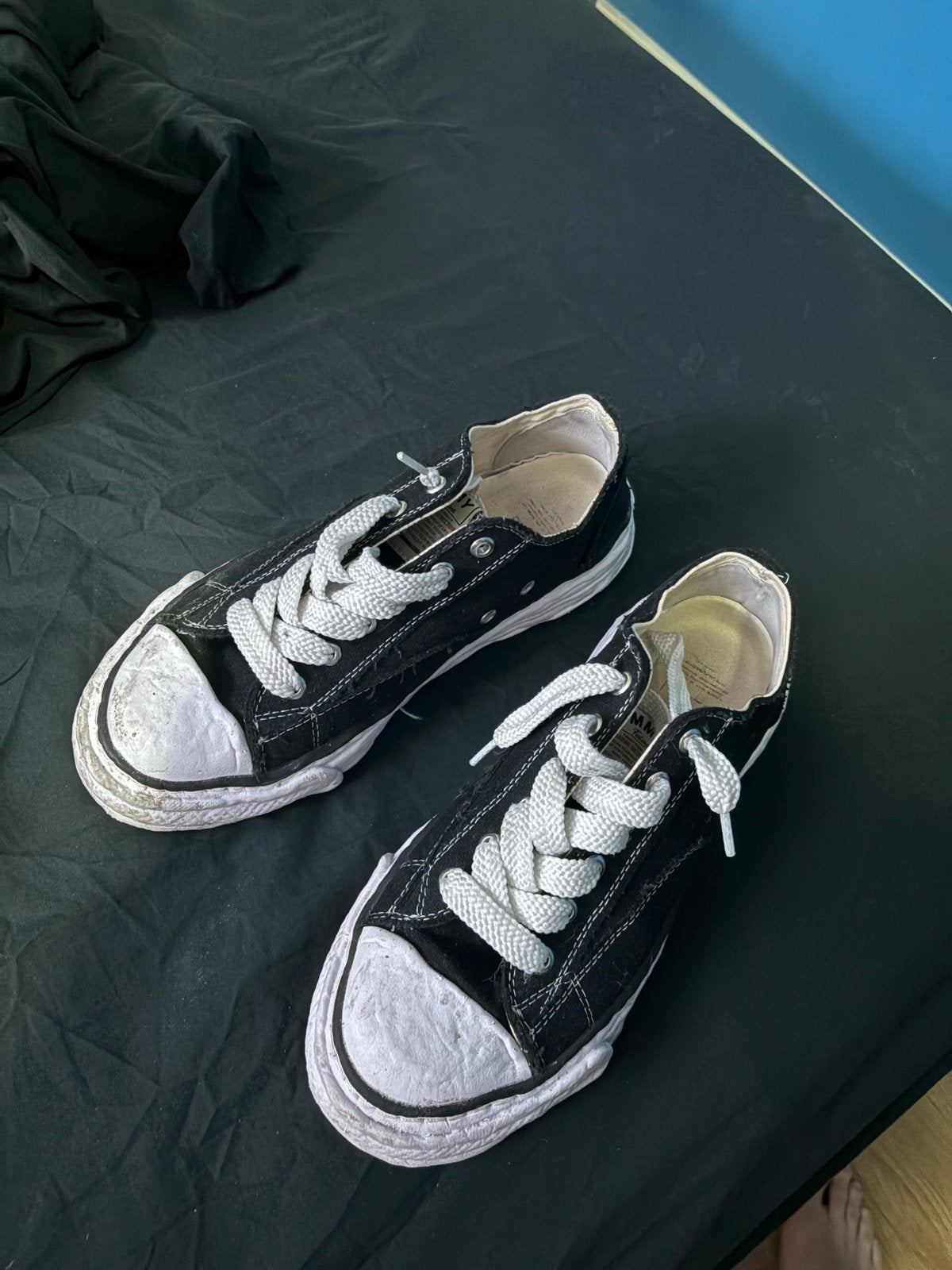 MMY Sneakers Maat 44 - Zwart, Ophalen of Verzenden, Gedragen, Zwart, Sneakers of Gympen
