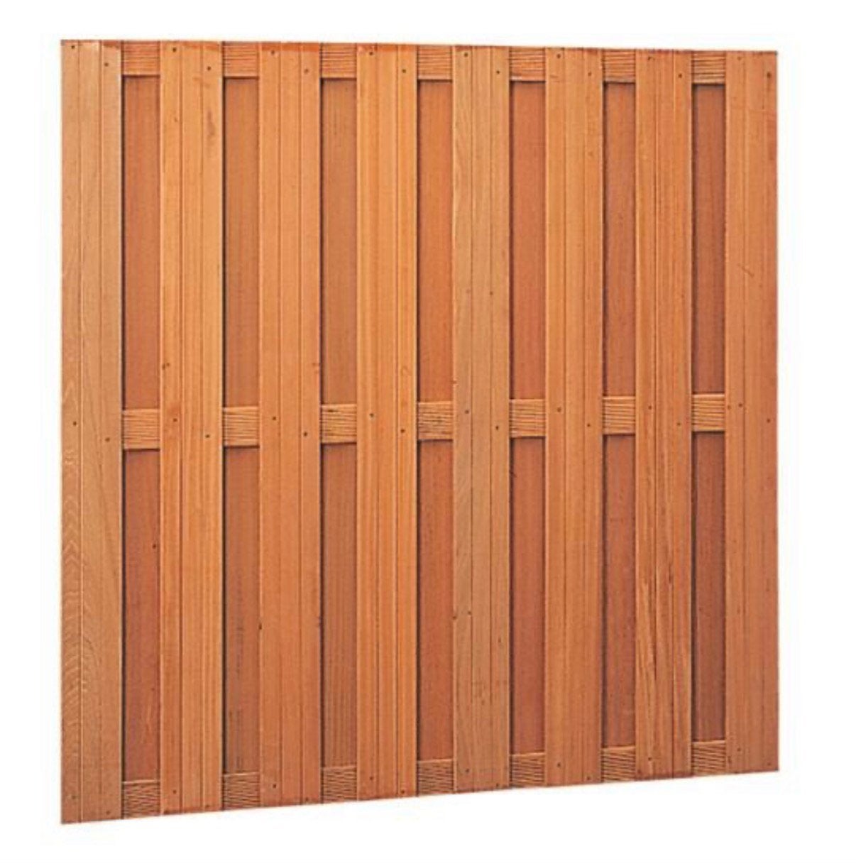 Hardhout schermen 90x180 cm rvs geschroefd, Ophalen, 1 tot 2 meter, Minder dan 3 meter, Nieuw