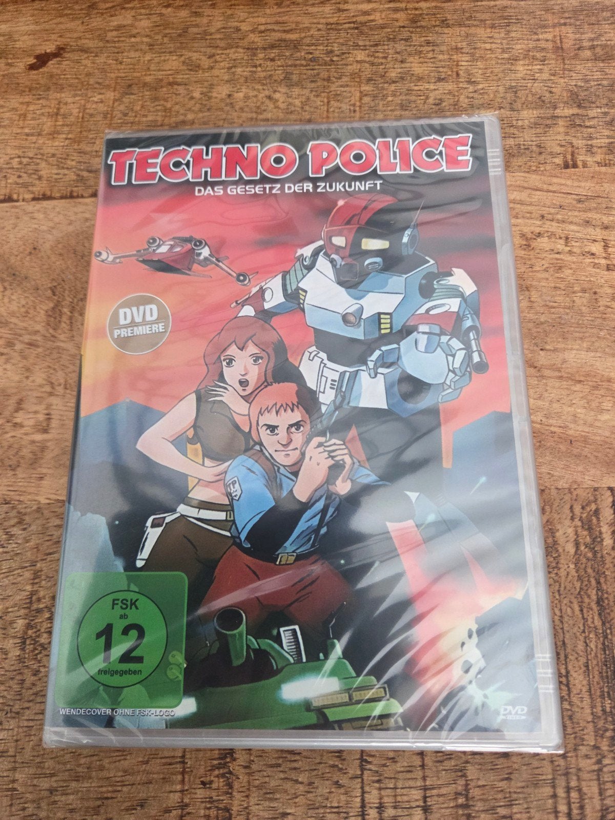Techno police dvd(nw in seal), Anime (Japans), Overige typen, Ophalen of Verzenden, Zo goed als nieuw