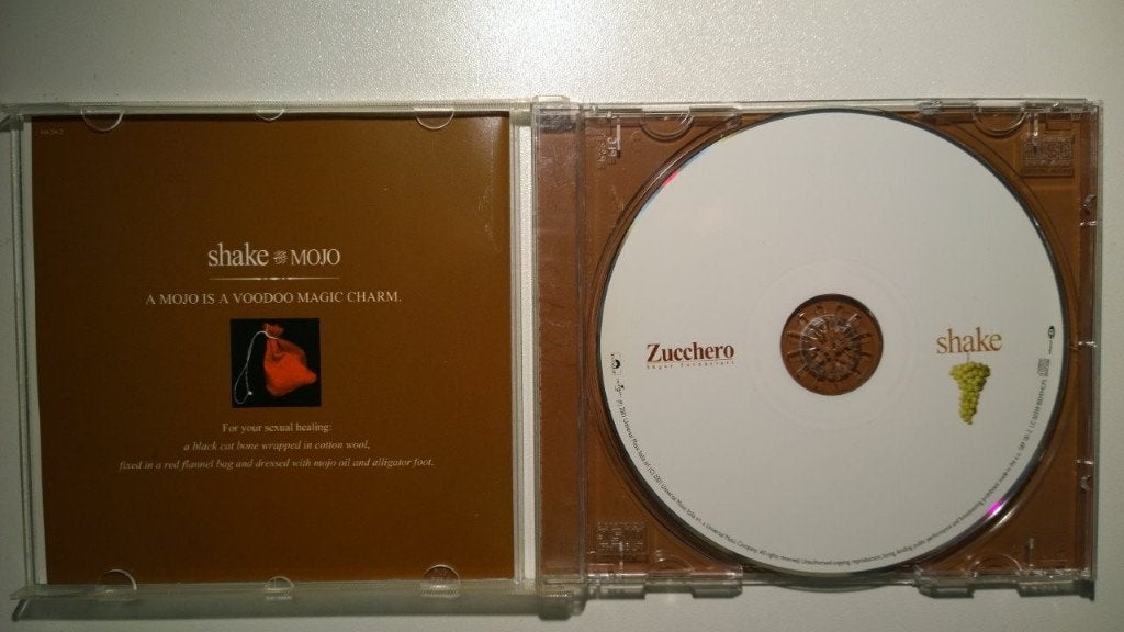 Zucchero - Shake, Ophalen of Verzenden, Zo goed als nieuw, Poprock, Album
