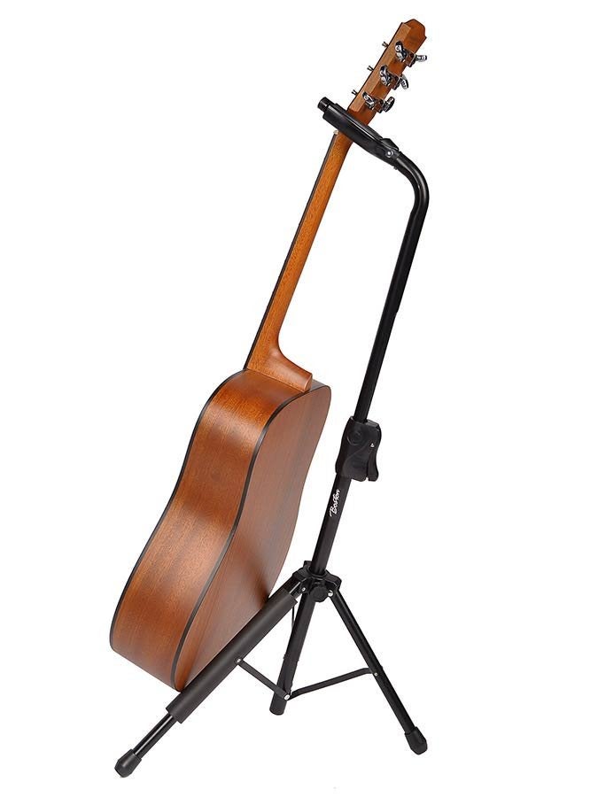 Luxe Gitaarstands hoog model met autogrip, Niet ingevuld, Gitaar, Instrumentstandaard, Niet ingevuld