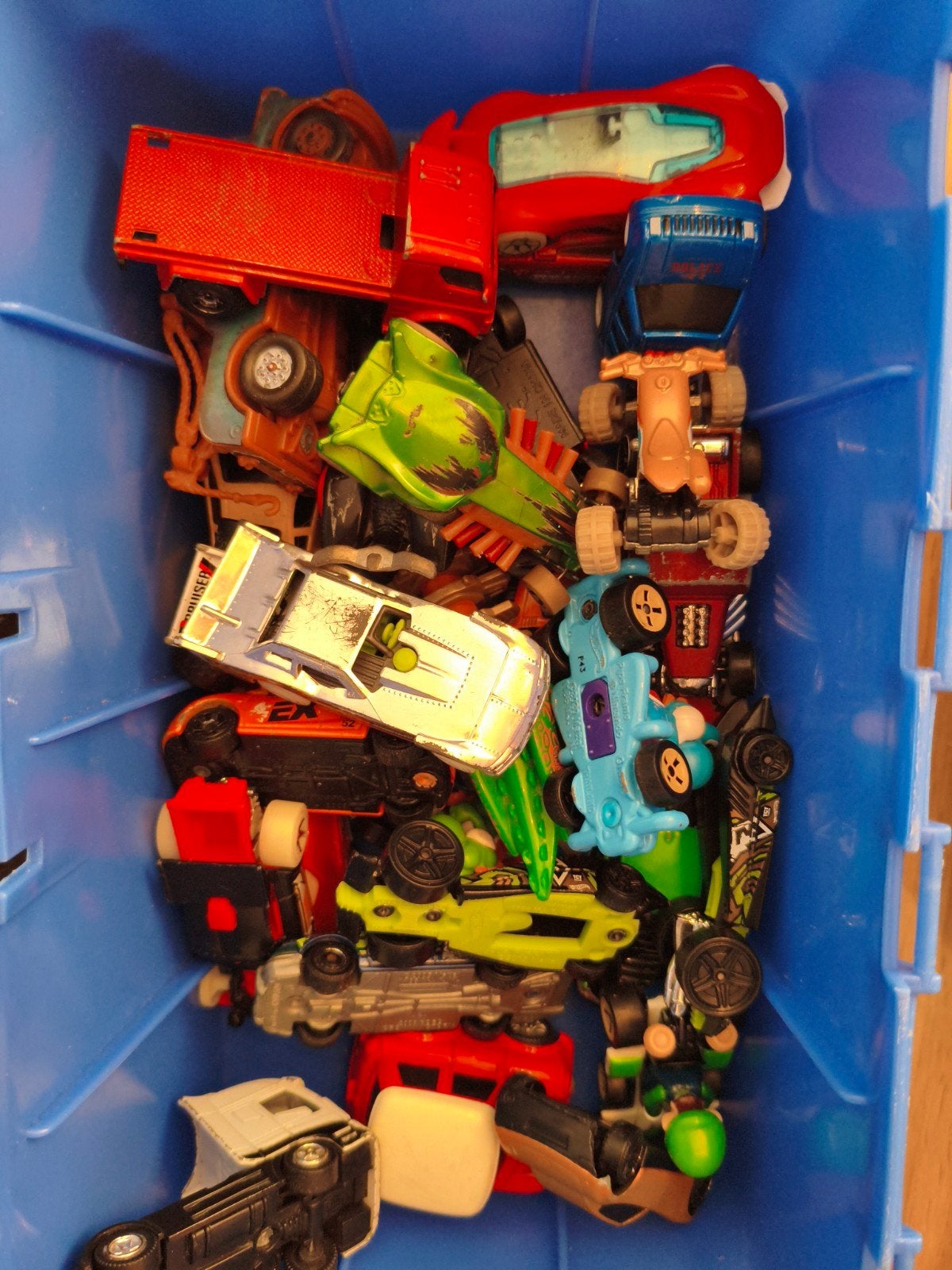 auto's hotwheels e.a., Ophalen, Gebruikt