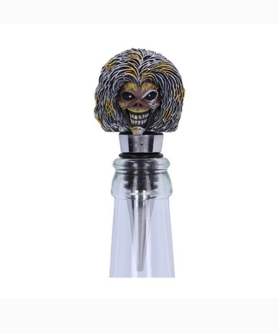 Iron Maiden Eddie Killers Flessenstopper - Officieel, Ophalen of Verzenden, Nieuw, Gebruiksvoorwerp