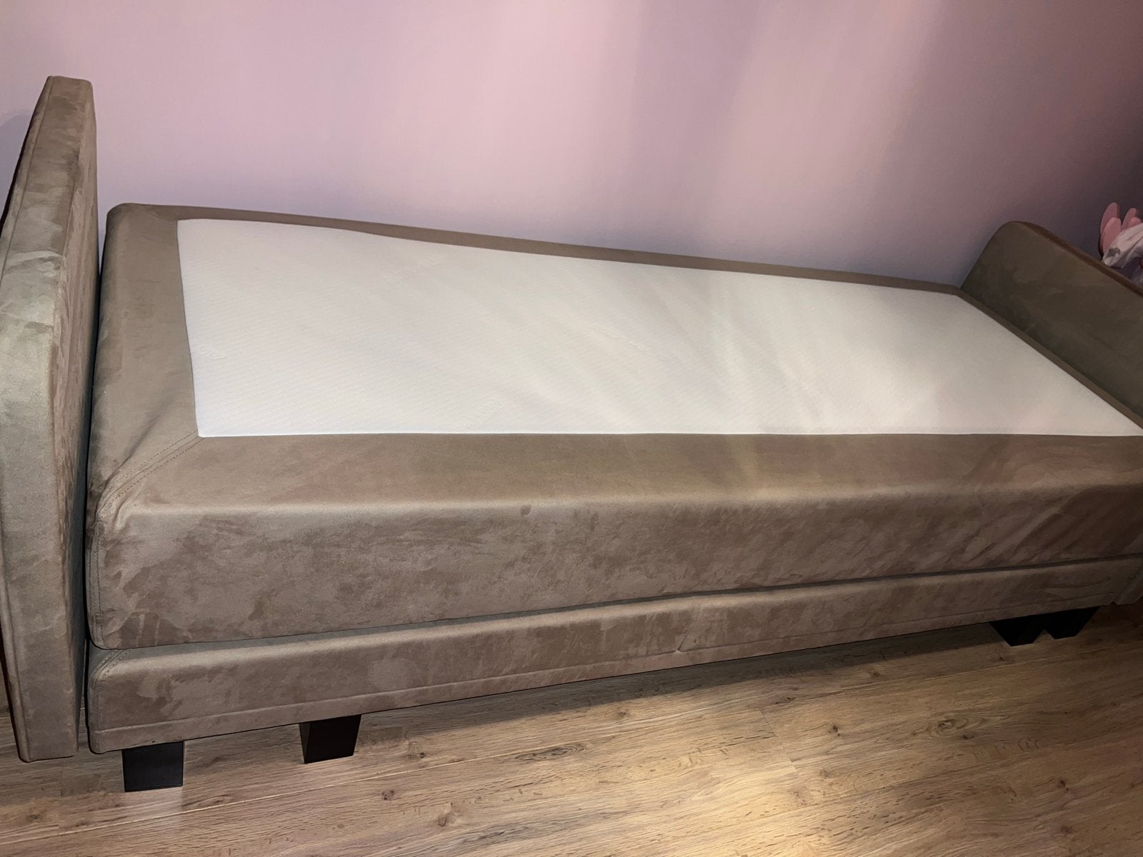 Elektrische eenpersoons boxspring Swiss Sense, Ophalen, Verstelbaar, 90 cm, Eenpersoons