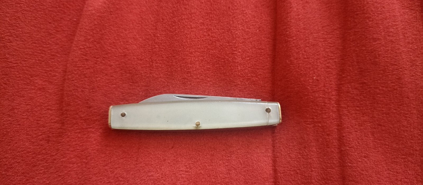 Vintage Zakmes met Twee Lemmeten, Ophalen of Verzenden