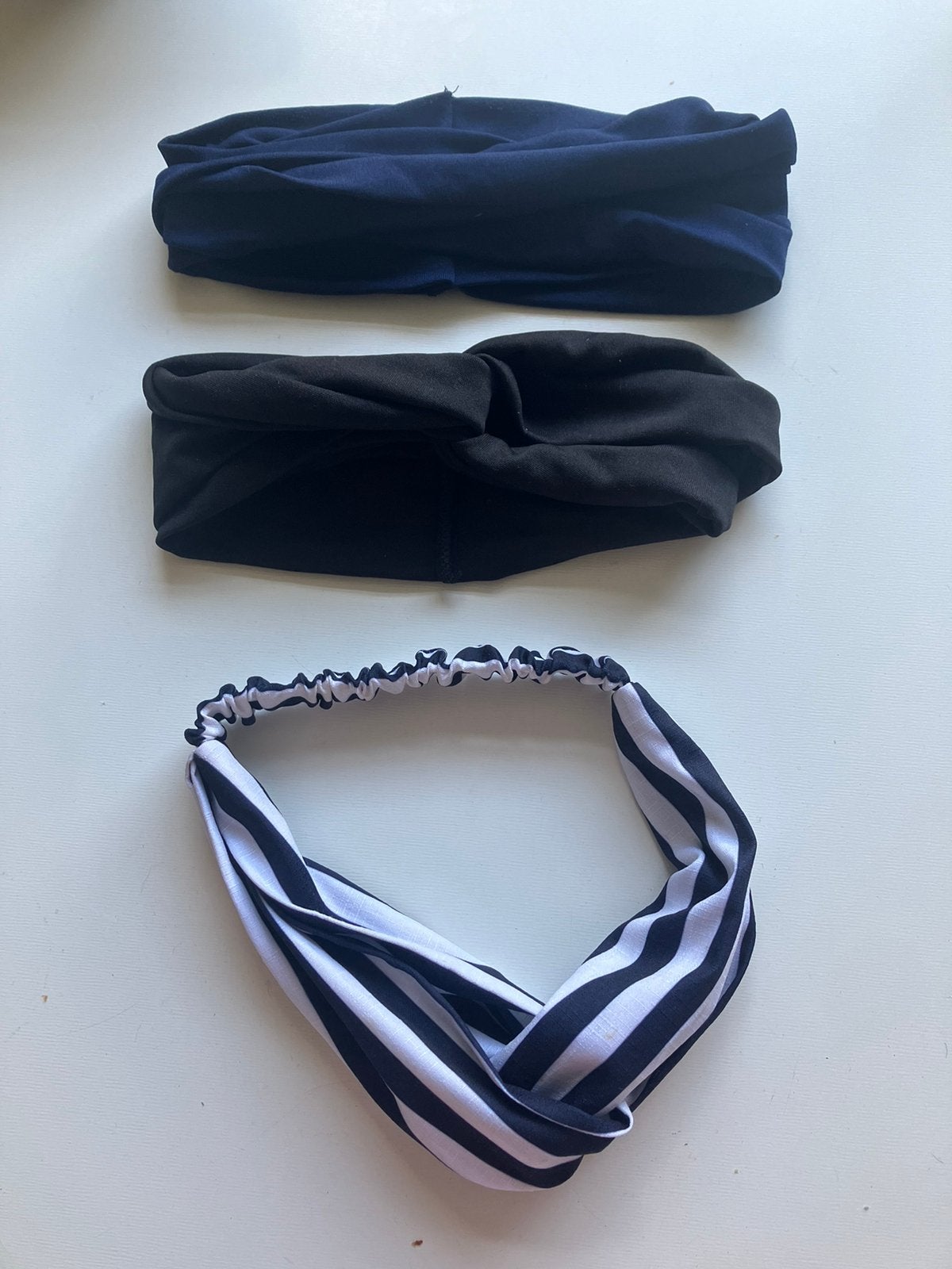 3 haarbanden, Ophalen of Verzenden, Zo goed als nieuw, Blauw, Badpak