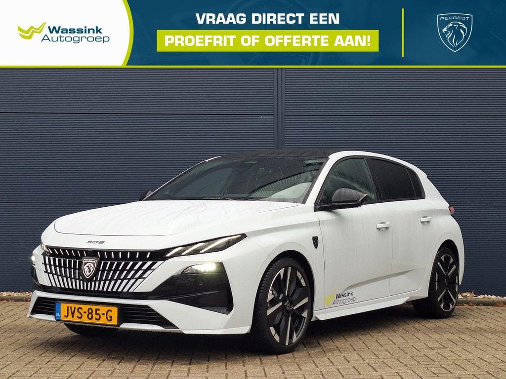 Peugeot 308 1.2 HYbrid 145pk e-DCS6 GT | Schuif-Kanteldak |, Automaat, 136 pk, Gebruikt, 1199 cc