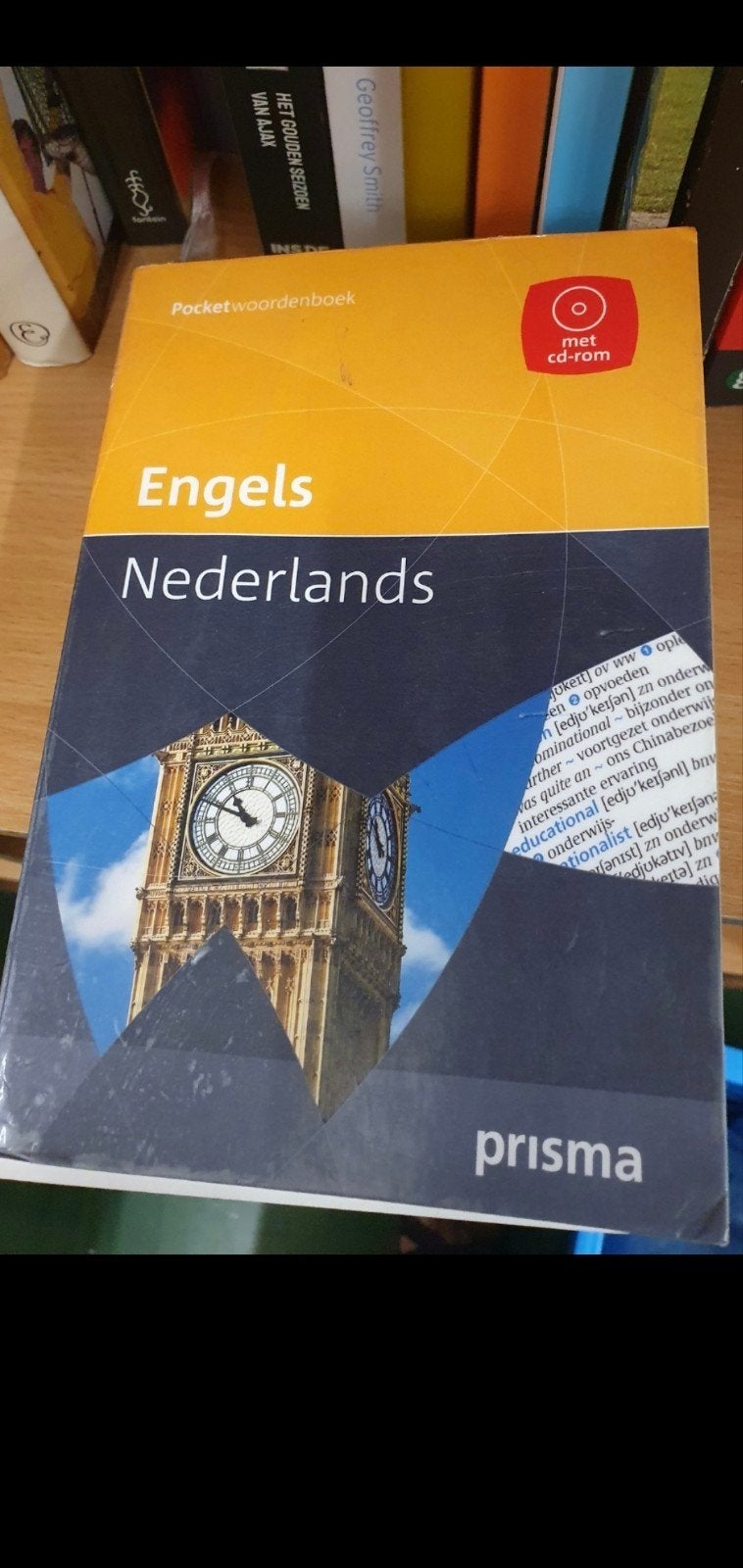 Prisma Pocketwoordenboek Engels-Nederlands met cd-rom, Ophalen of Verzenden