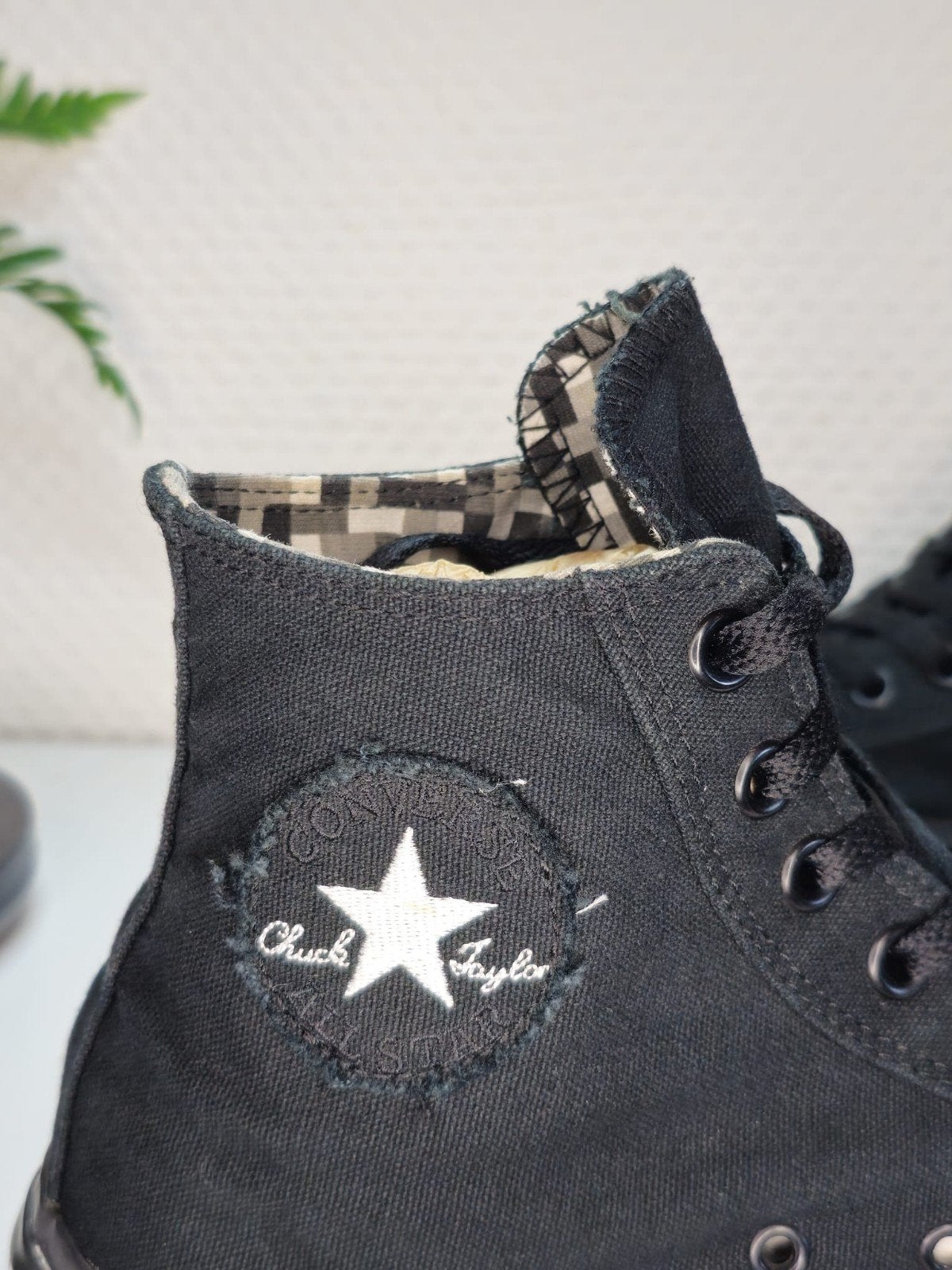 Converse All Star sneakers zwart maat 42, Zwart, Ophalen of Verzenden, Zo goed als nieuw, Converse All Star
