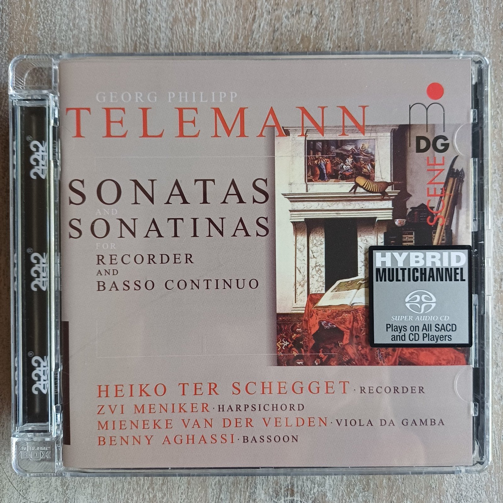 Telemann SACD - Sonatas, Cd's en Dvd's, Ophalen of Verzenden, Barok, Zo goed als nieuw, Kamermuziek