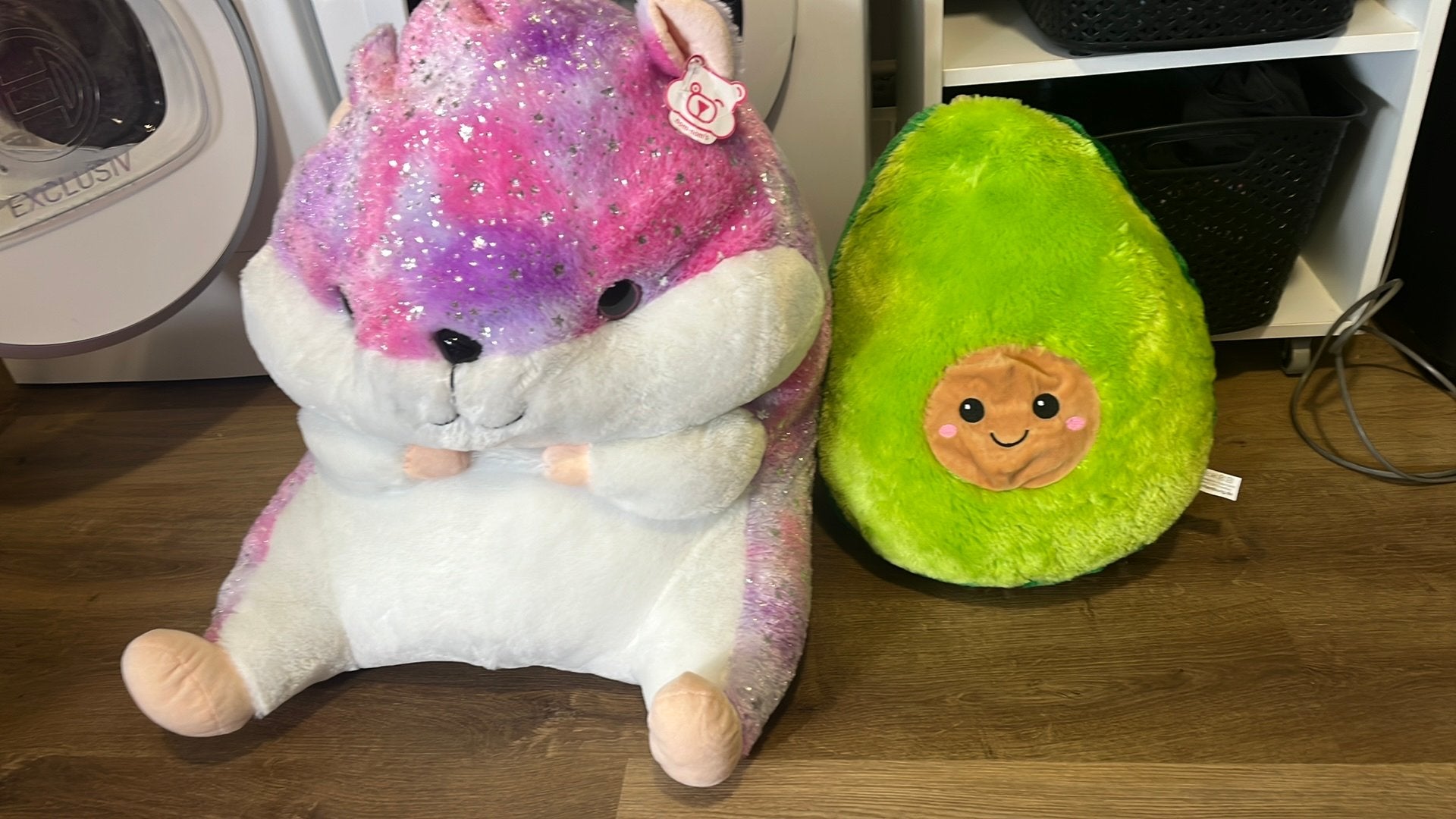 Grote knuffels Hamster en avocado, Ophalen, Zo goed als nieuw, Overige typen