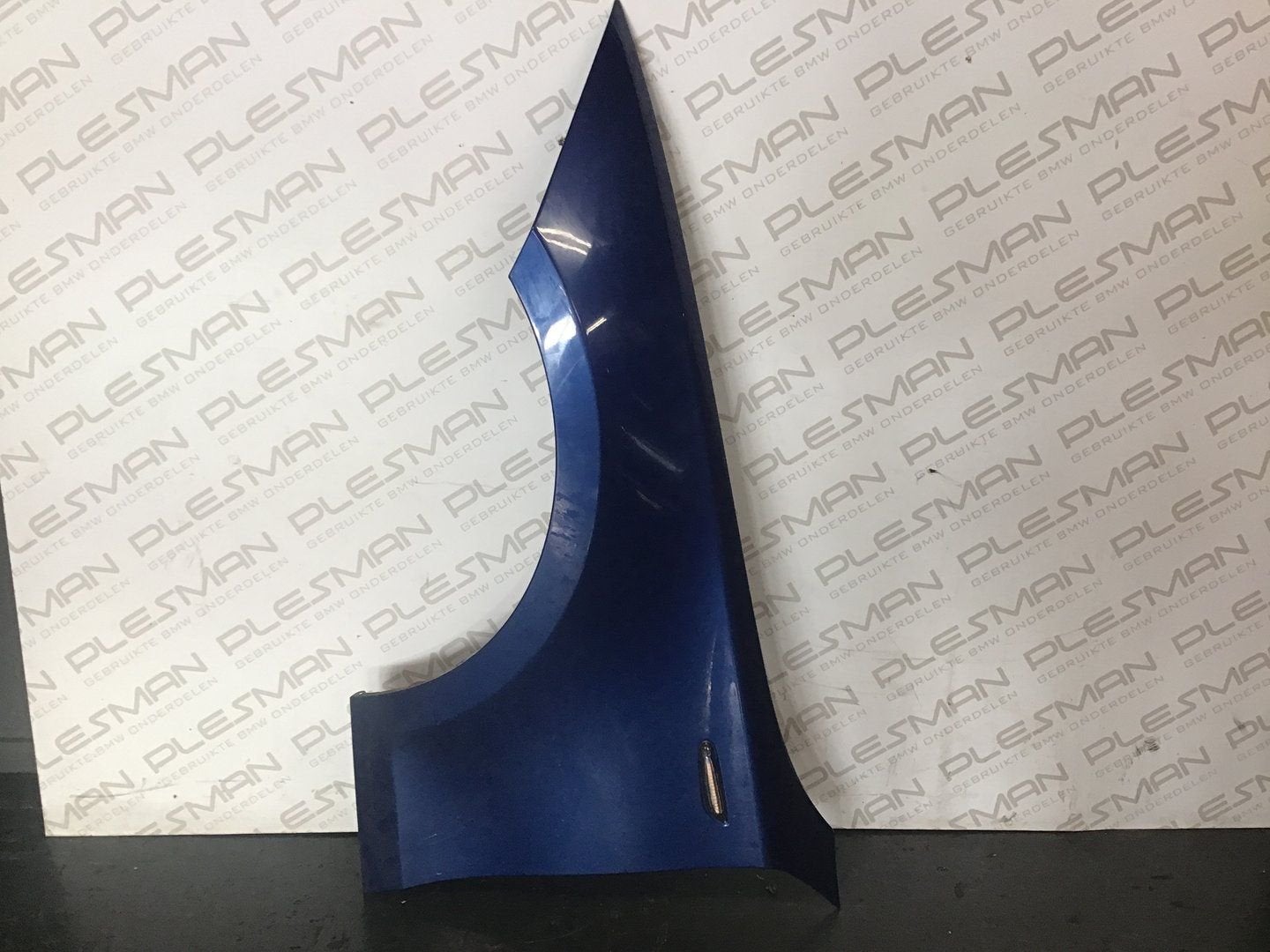 Zijscherm links A51 Montegoblau BMW E81/E87 LCI, Gebruikt, -, -, Links