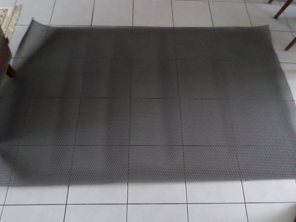 Grote Douchemat, Badmat, Antislip Badkamermat, Ophalen of Verzenden, Zo goed als nieuw, Grijs, Badmat