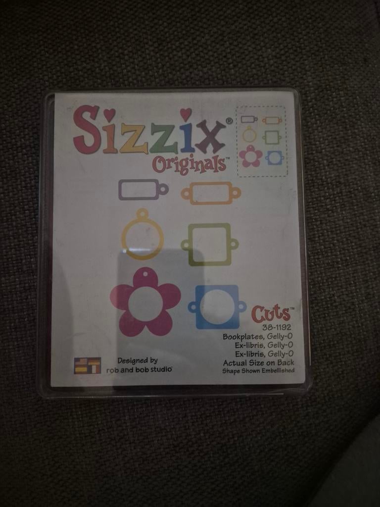 Leuke stansmal sizzix, 1 speler, Ophalen of Verzenden, Zo goed als nieuw, Vanaf 7 jaar