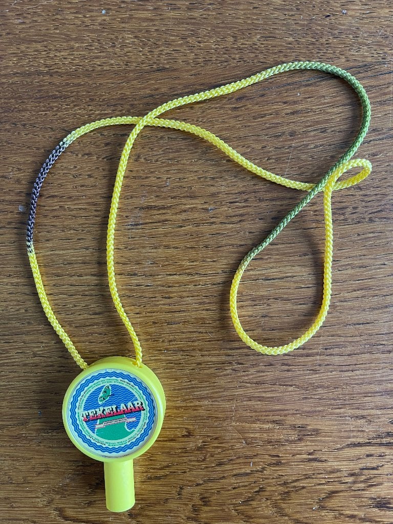 "Texelaar" Ketting met Houder voor pen als Nieuw, Ophalen of Verzenden, Zo goed als nieuw, Reclamebord