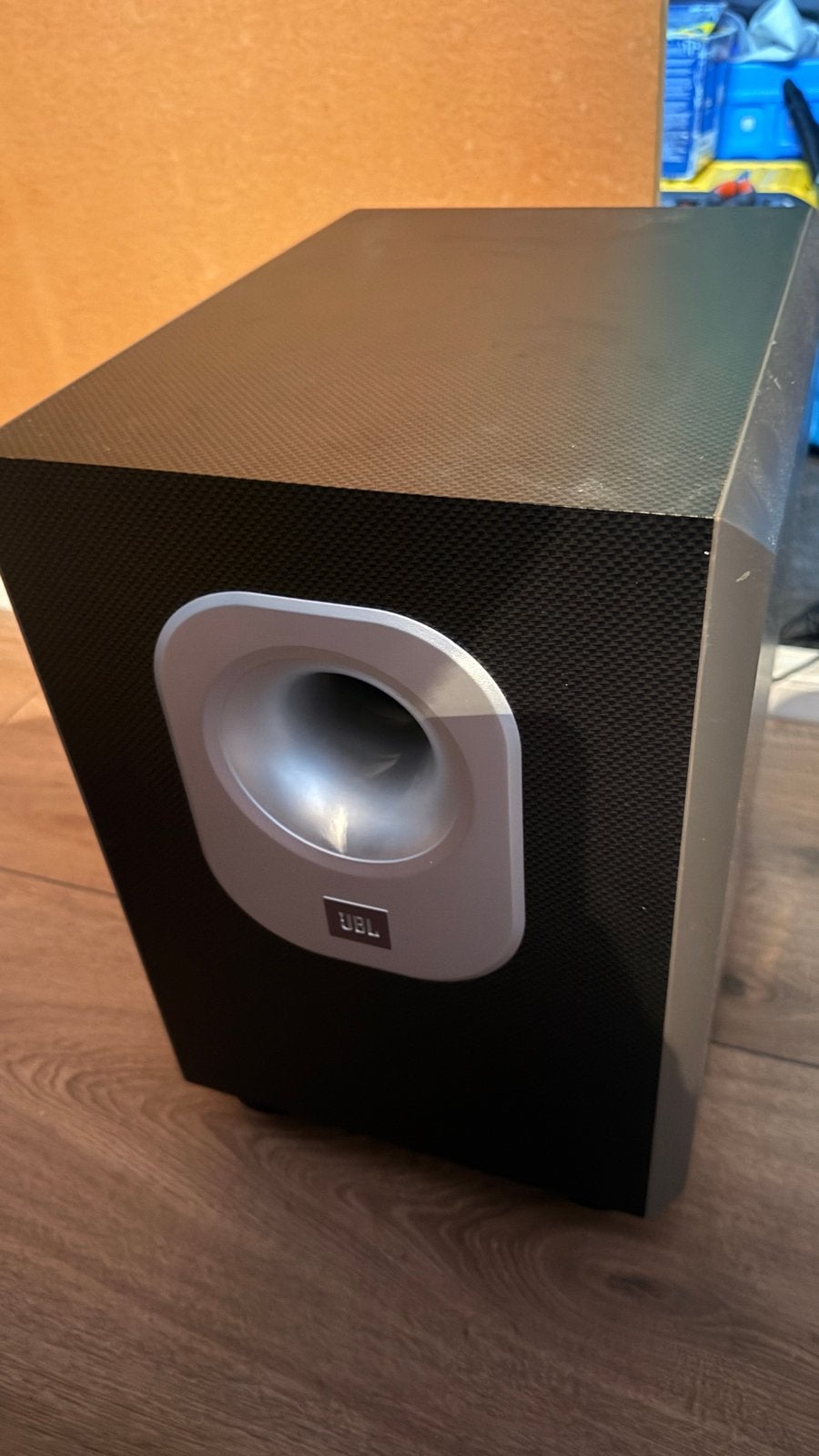 JBL SUB200/230 Subwoofer - Krachtige Bas voor Thuisbioscoop, Ophalen, Gebruikt, 60 tot 120 watt, Basreflex