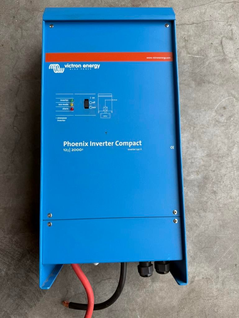 Victron 2000 omvormer, Ophalen, Zo goed als nieuw
