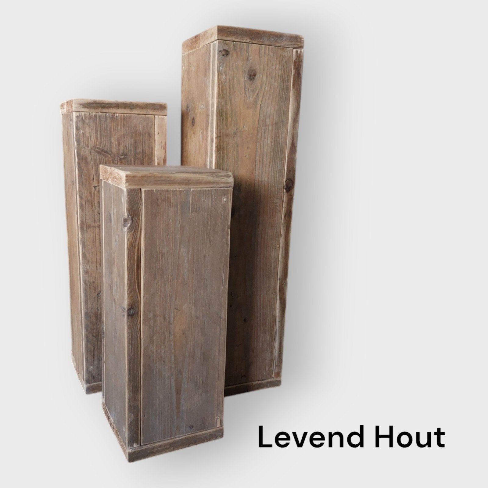 Zuilen van steigerhout, Ophalen, Nieuw