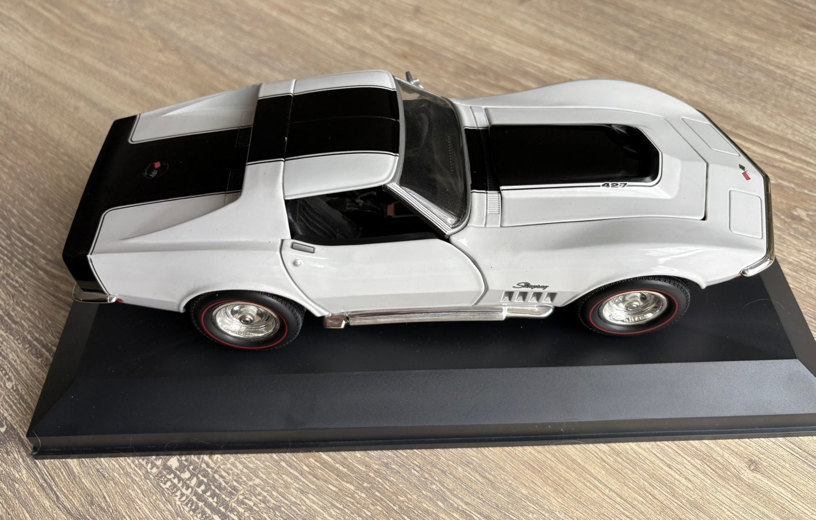 Hot Wheels Corvette Stingray ZL1 1969 in Display Showcase, Ophalen of Verzenden, Nieuw, Auto's