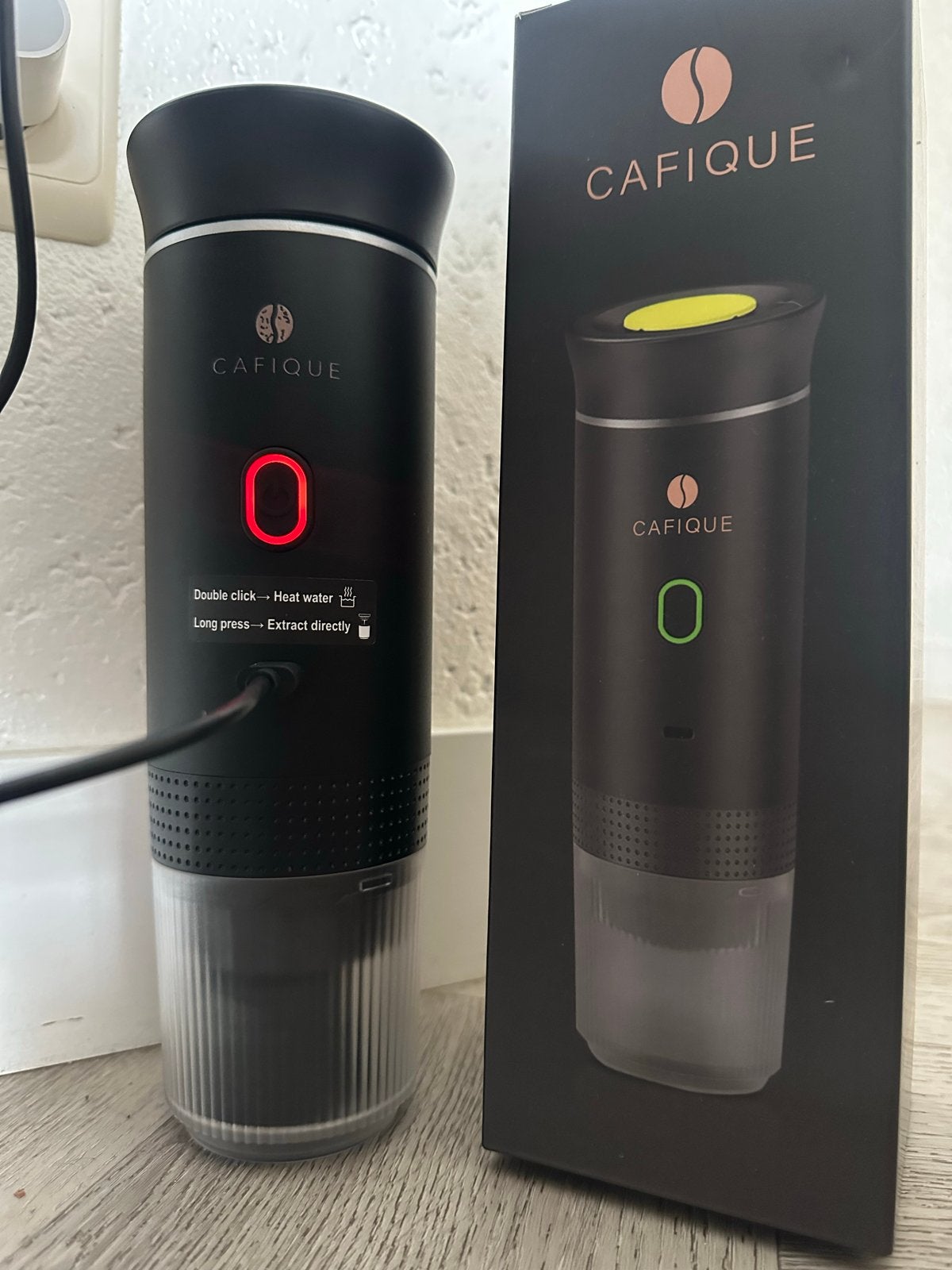 Cafique Portable Coffeemaker Koffiezetapparaat.- Draagbaar, Ophalen of Verzenden, Nieuw, Overige typen