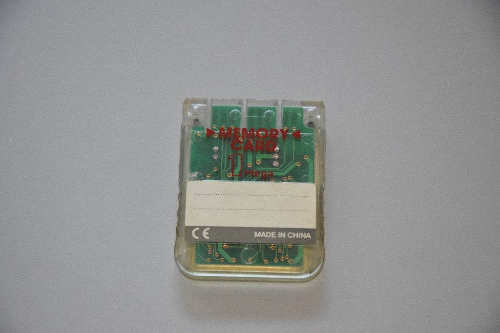 PlayStation 1 (PSX) : Memory Card - 1MB, Avontuur en Actie, Gebruikt, 1 speler, Ophalen of Verzenden