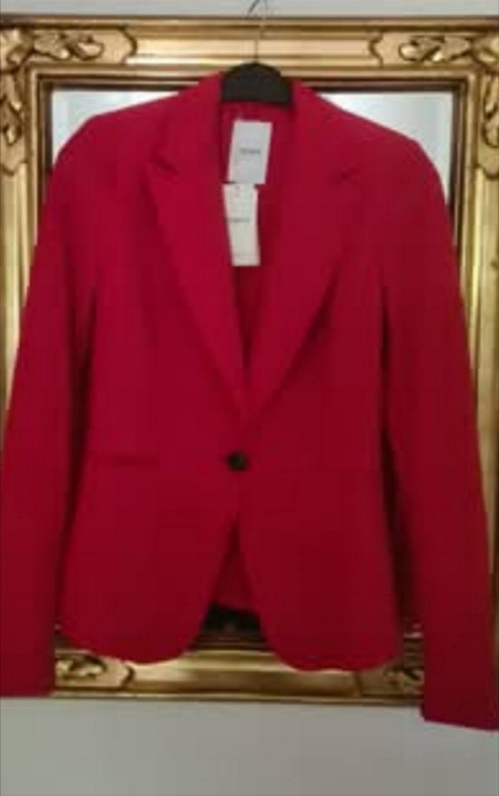 nieuwe rode blazer 34 XS rood colbertje colbert Penn&Ink N.Y, Nieuw, Ophalen of Verzenden, Penn&Ink, Maat 34 (XS) of kleiner