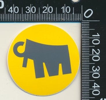 Sticker: Mammoet (1), Verzenden, Zo goed als nieuw, Bedrijf of Vereniging