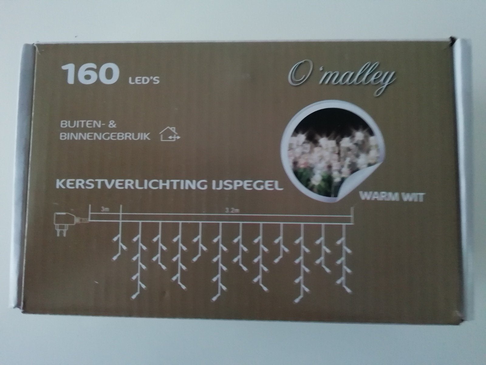 5 Pakken Kerst verlichting ijspegels LED, Ophalen of Verzenden, Nieuw